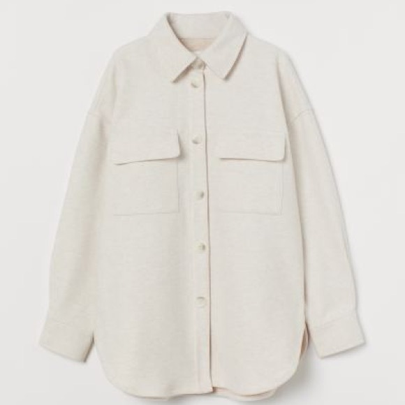 *SOLD* H&M oversized shacket size XS brand new condition - Picture 1 of 4